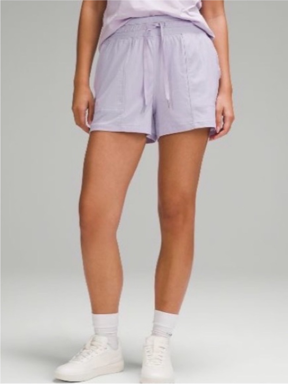 Lululemon Dance Studio Shorts lilac size 4